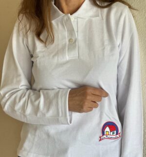 POLERA MAISONNETTE BLANCA M/LARGA