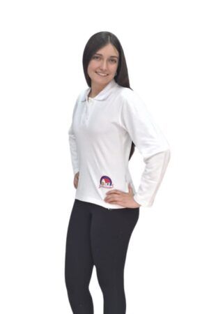 POLERA MAISONNETTE BLANCA M/LARGA