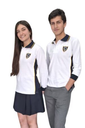 Polera Colegio Saint John's Unisex Clase M/L
